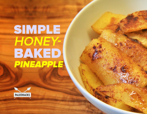Simple-Honey-Baked-Pineapple