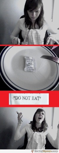 girl-silica-gel-dont-eat-funny-picture