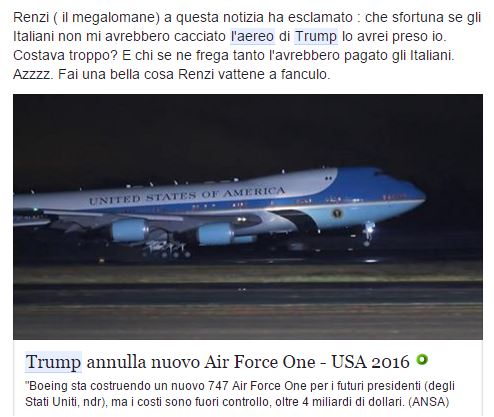 air force one italiano