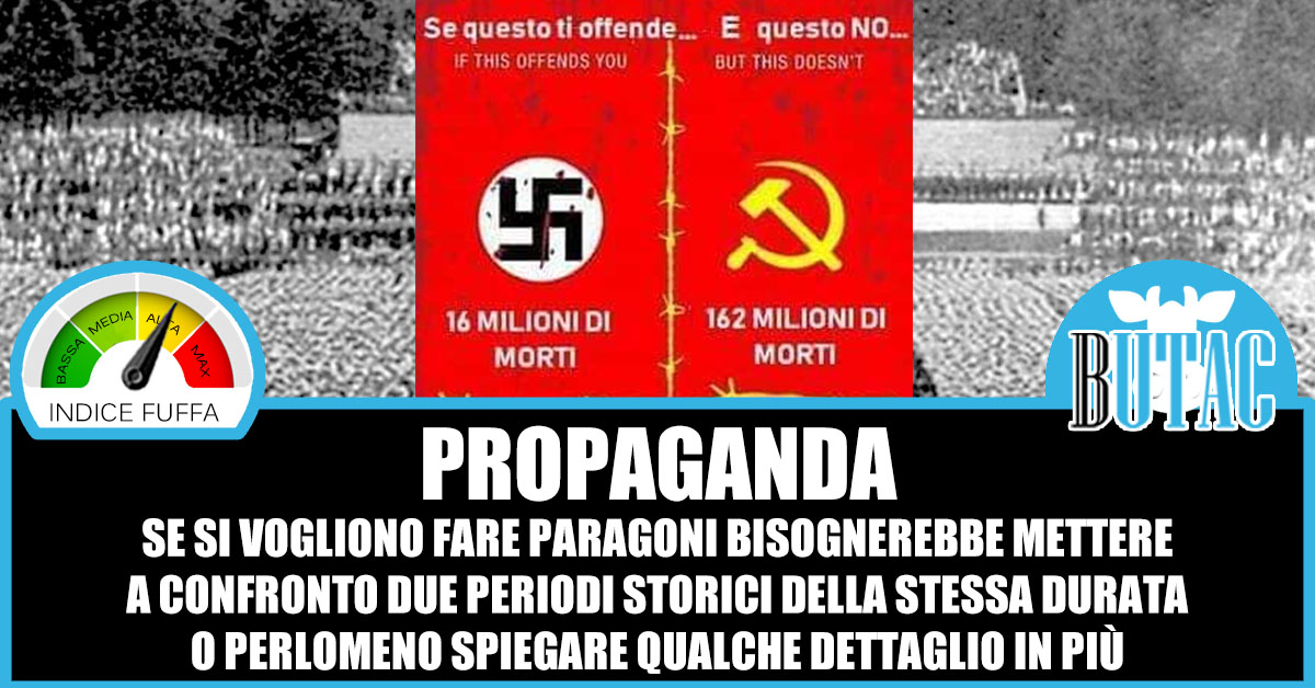 Morti nazisti e comunisti – BUTAC - Bufale un tanto al chilo